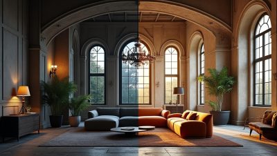 découvrez la transformation spectaculaire d'un appartement de 26 m² en un château moderne et raffiné, alliant élégance et optimisation de l'espace.