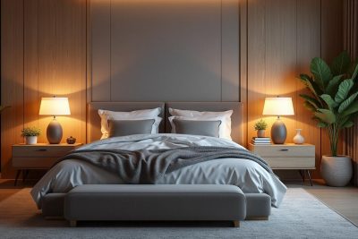 découvrez nos lampes de chevet élégantes et pratiques, parfaites pour embellir et apporter une ambiance chaleureuse à toutes les chambres à coucher.