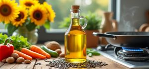 découvrez les bienfaits de l'huile de tournesol sur la santé, son effet sur le cholestérol, et nos conseils pour bien l'utiliser en cuisson.