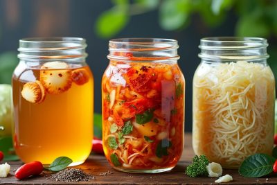 découvrez les véritables bienfaits du kombucha, kimchi et choucroute sur la santé grâce à notre analyse détaillée des aliments fermentés et leur impact sur le bien-être.