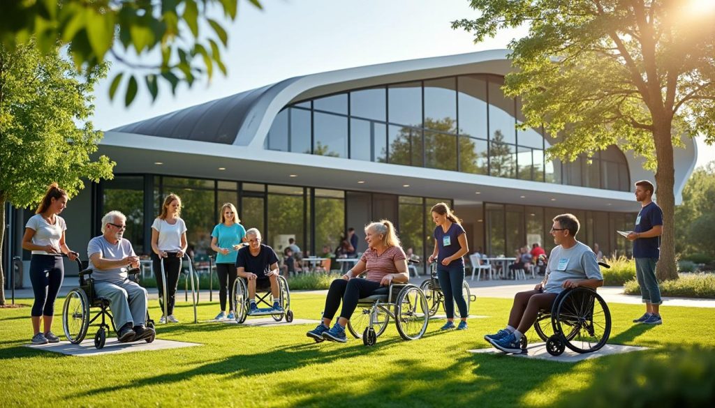 neuville-aux-bois inaugure une maison sport santé dédiée à l'accompagnement des malades vers une reprise adaptée de l'activité physique pour améliorer leur bien-être et leur santé.