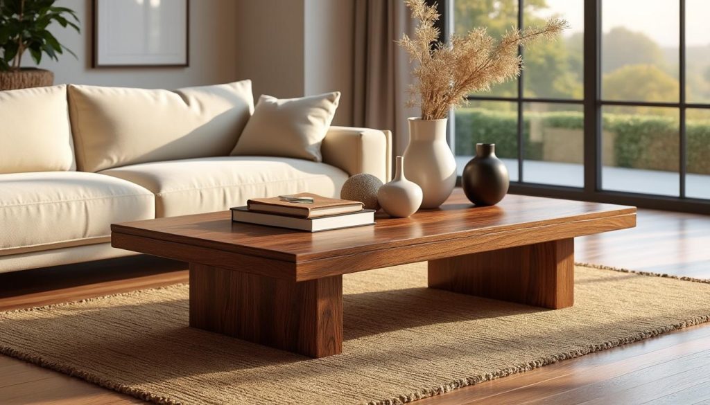 découvrez nos tables basses en bois, alliant charme intemporel et élégance pour sublimer votre salon avec style et authenticité.