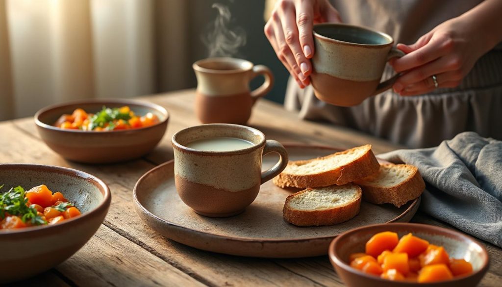 découvrez les moments où la vaisselle en grès a su nous séduire par son élégance, sa robustesse et son charme naturel, apportant une touche unique à chaque table.