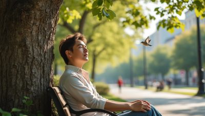 écouter les oiseaux et toucher les arbres, même en ville, pourrait améliorer la santé et le bien-être, selon les recherches scientifiques.
