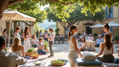à vinon-sur-verdon, découvrez une journée dédiée au bien-être et à la santé, avec des rencontres et des animations pour mettre les thérapeutes à l’honneur.